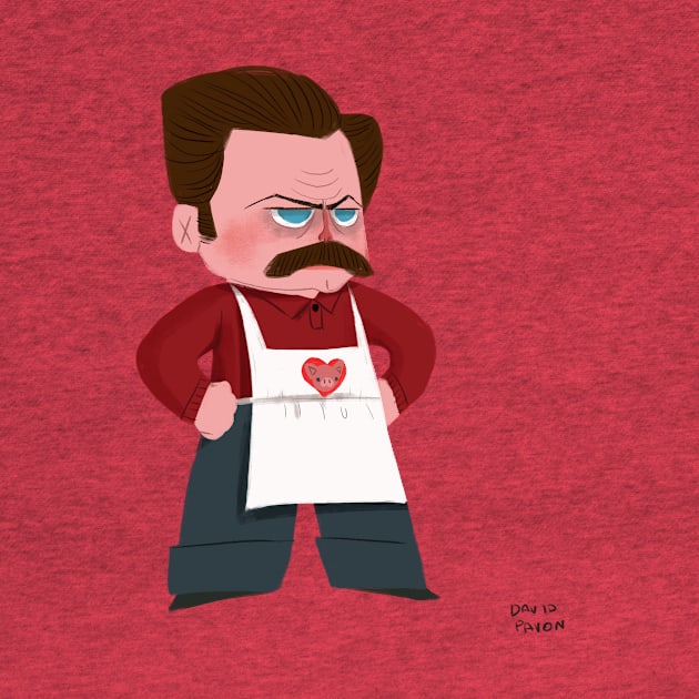 Ron Swanson by davidpavon